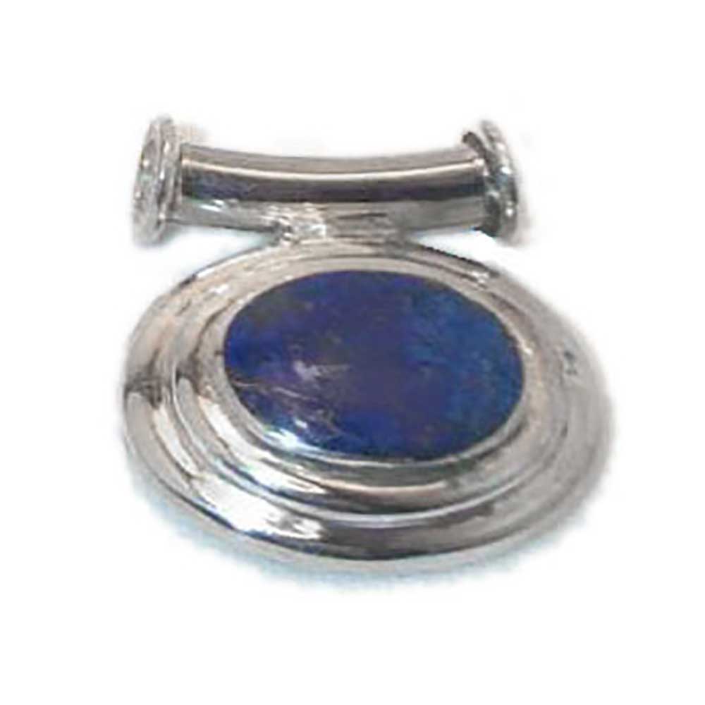 Tubular Relieved Sterling Silver Charm - Image 3