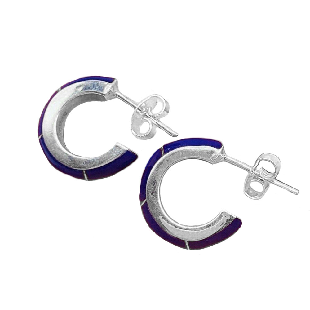 Cleo Sterling Silver Hoop Earrings