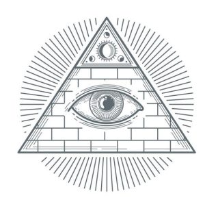 , Large Mystic Eye Charm, Lapis Lazuli World