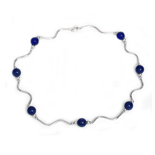 Lapis Lazuli Floating Beads Necklace