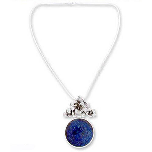 Lapis Lazuli Garden Charm Necklace