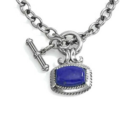Sterling Silver Toggle Necklace