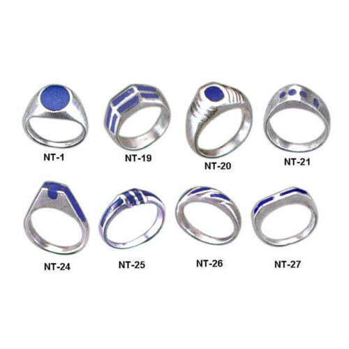 Tall Sterling Silver Tower Rings