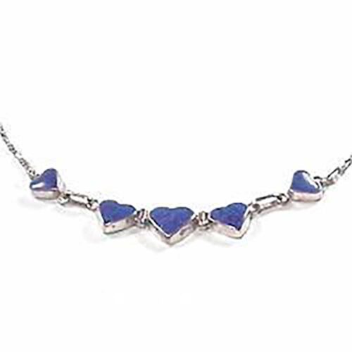Sumailla Sterling Silver Heart Semi collar