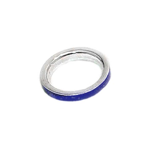 Thin Cleo Band Sterling Silver Ring
