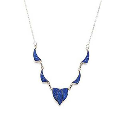 Zanna Lapis Lazuli and Sterling Silver Semi Collar