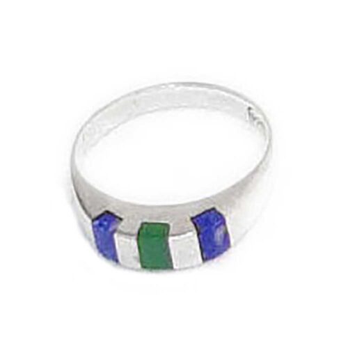 Three Stones Division Sterling Silver Ring
