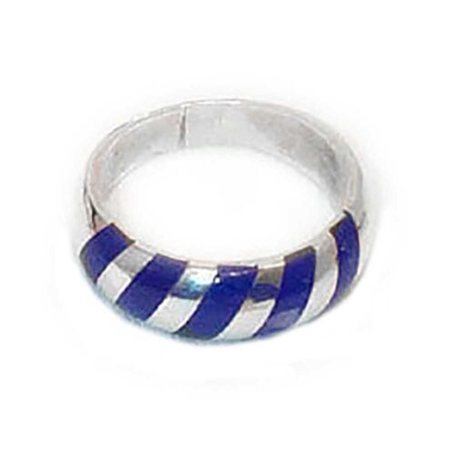 Sterling Silver Zebra Ring