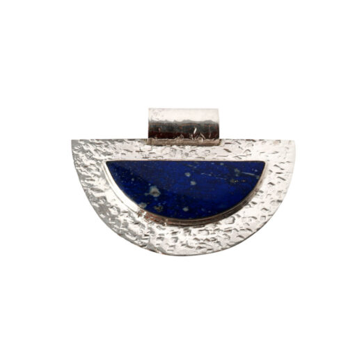 Fan Sterling Silver Medallion