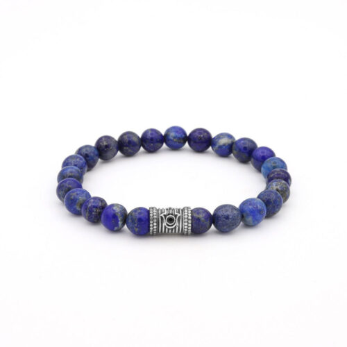 Lapis Lazuli Hamsa Protective Bracelet