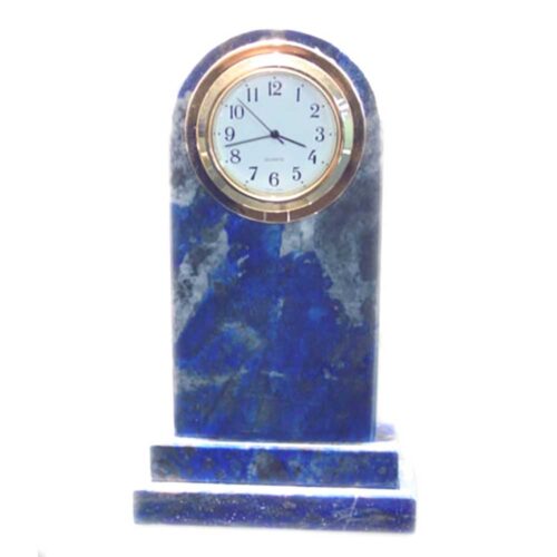 Tall Lapis Lazuli Clock