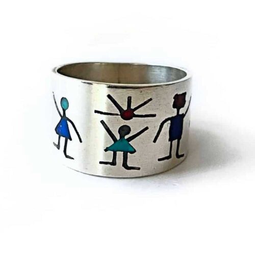 Sterling Silver Diaguitas Ring
