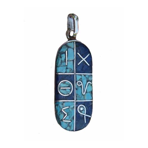 Oval ICHTHUS Charm