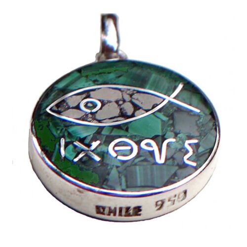 Round ICHTHUS Charm