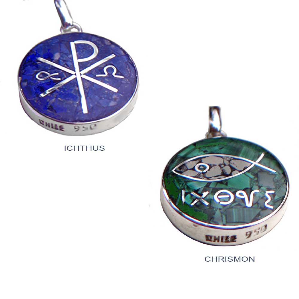 Reversible CHRISMON - ICHTHUS